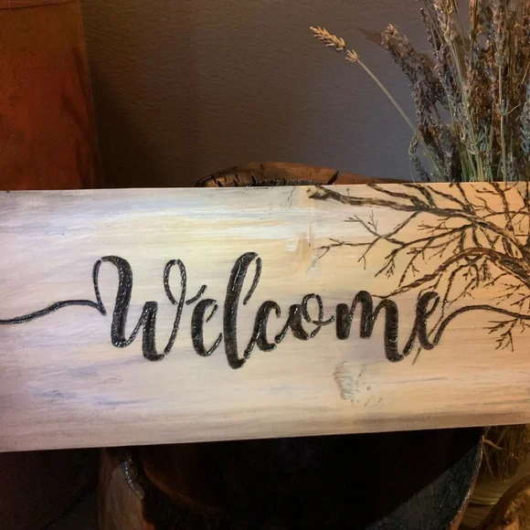 SOLD - Welcome sign - Picture 4 of 6